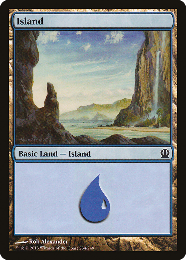 Image of Island (234) (THS-234) - Theros