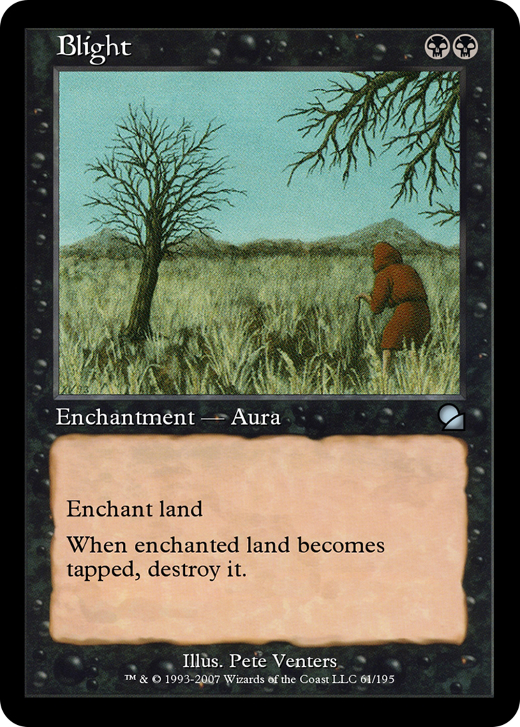 Image of Blight (ME1-061) - Masters Edition Foil