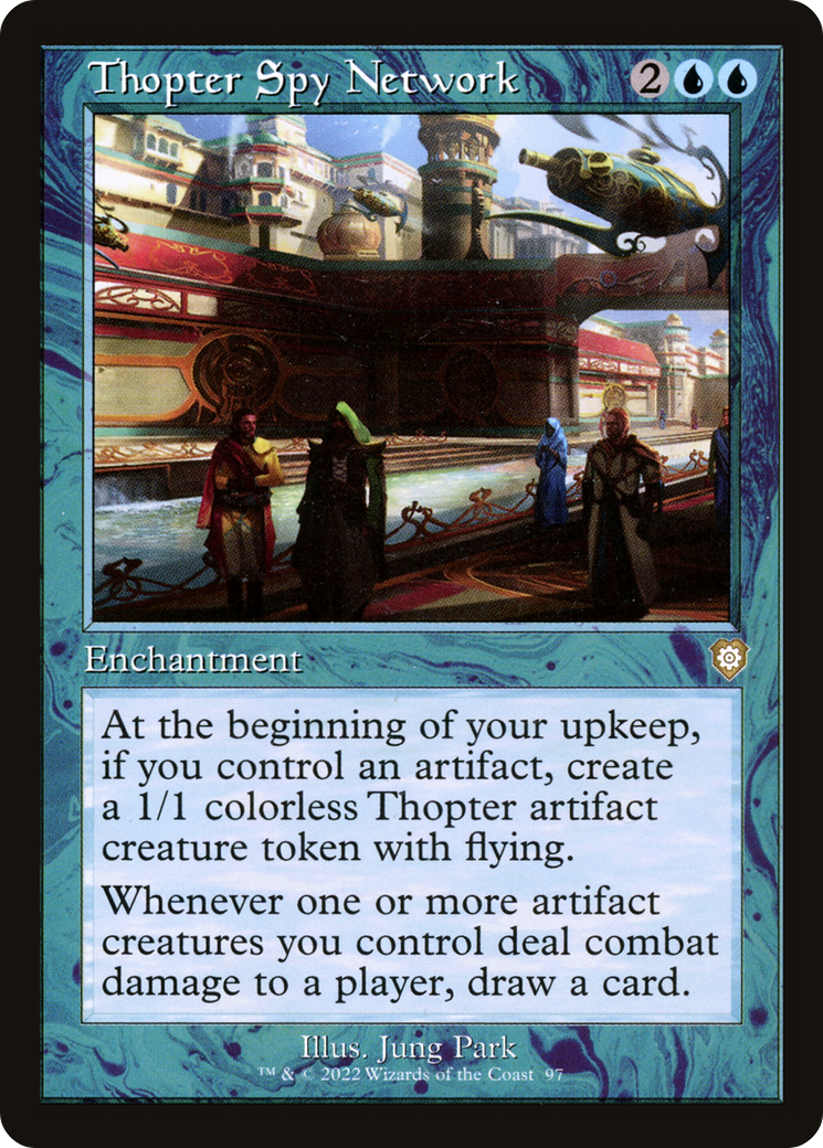 Image of Thopter Spy Network (Retro Frame) (BRC-097) - The Brothers' War Commander
