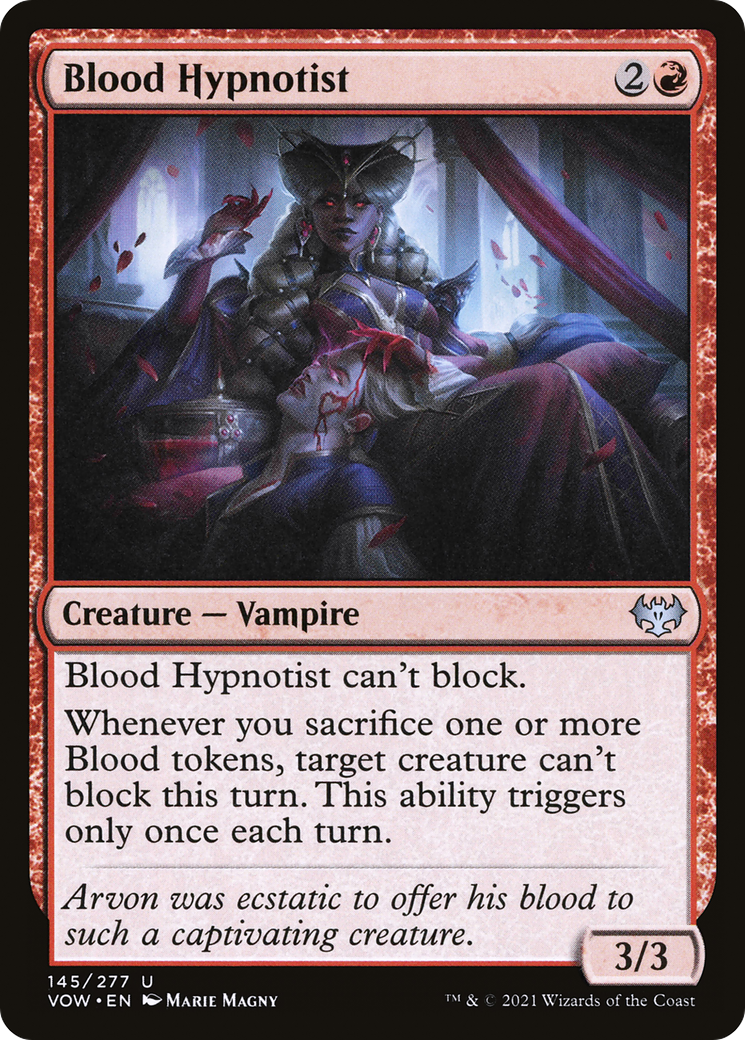 Image of Blood Hypnotist (VOW-145) - Innistrad: Crimson Vow