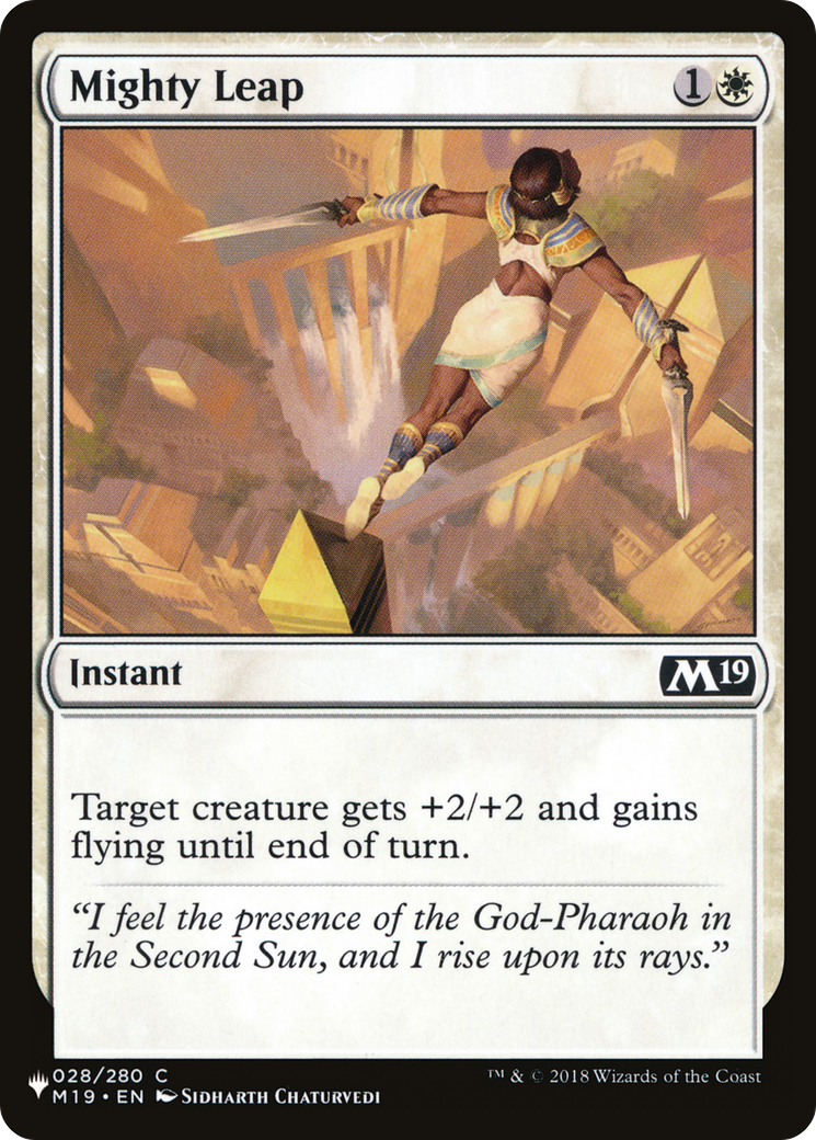 Image of Mighty Leap (LIST-M19-28) - The List