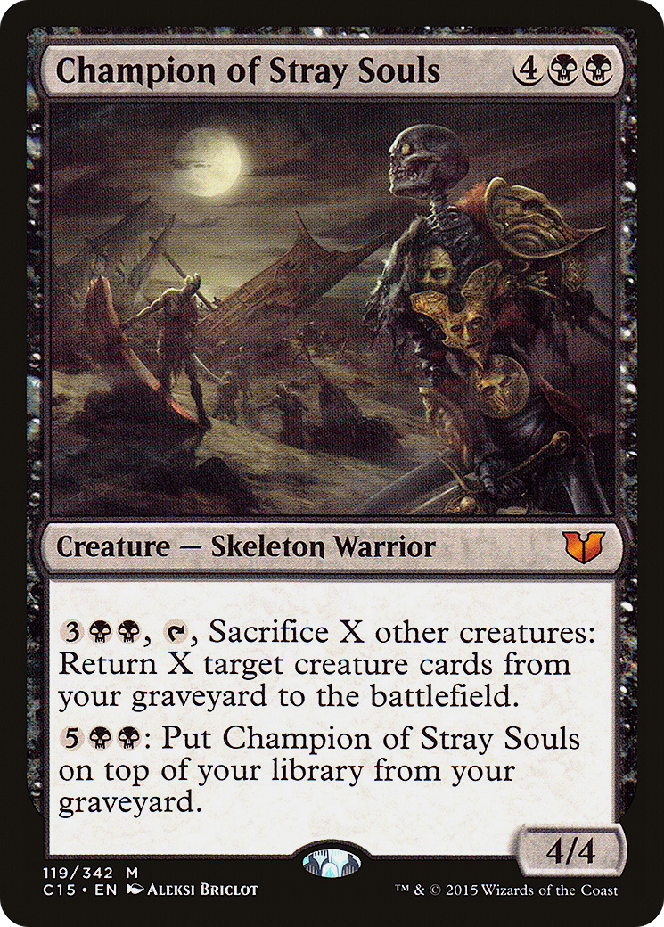 Image of Champion of Stray Souls (C15-119) - Commander 2015