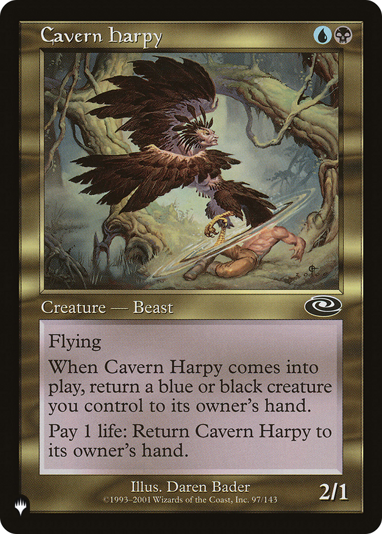 Image of Cavern Harpy (LIST-PLS-97) - The List