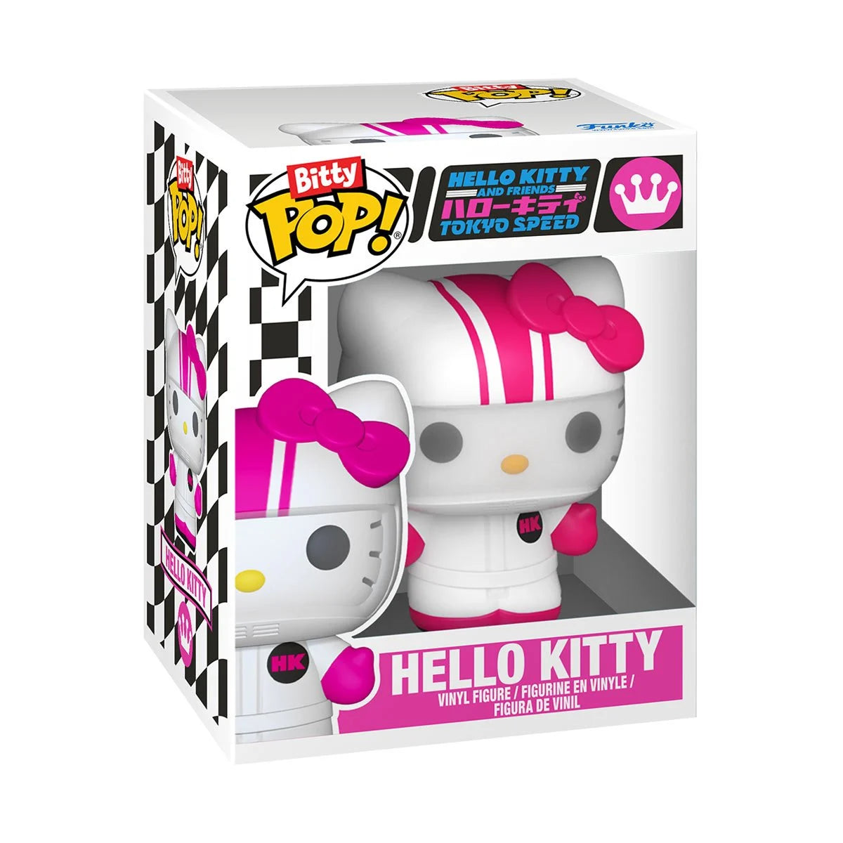 Image of Sanrio Hello Kitty with Racecar Funko Bitty Pop! Ride