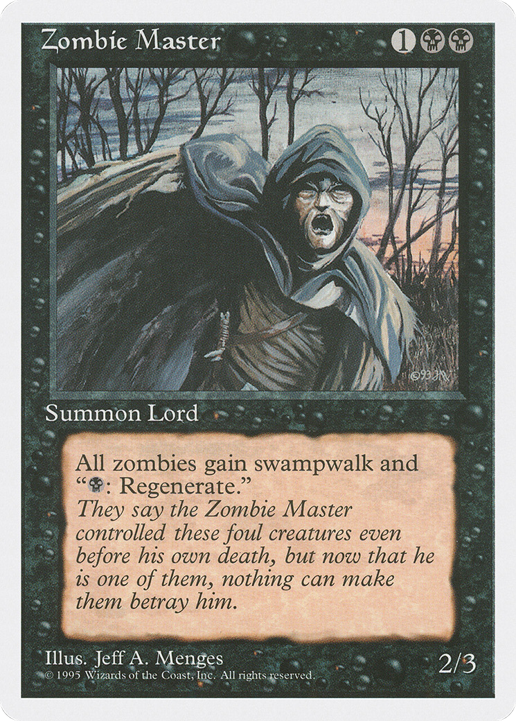 Image of Zombie Master (4ED-058) - Fourth Edition
