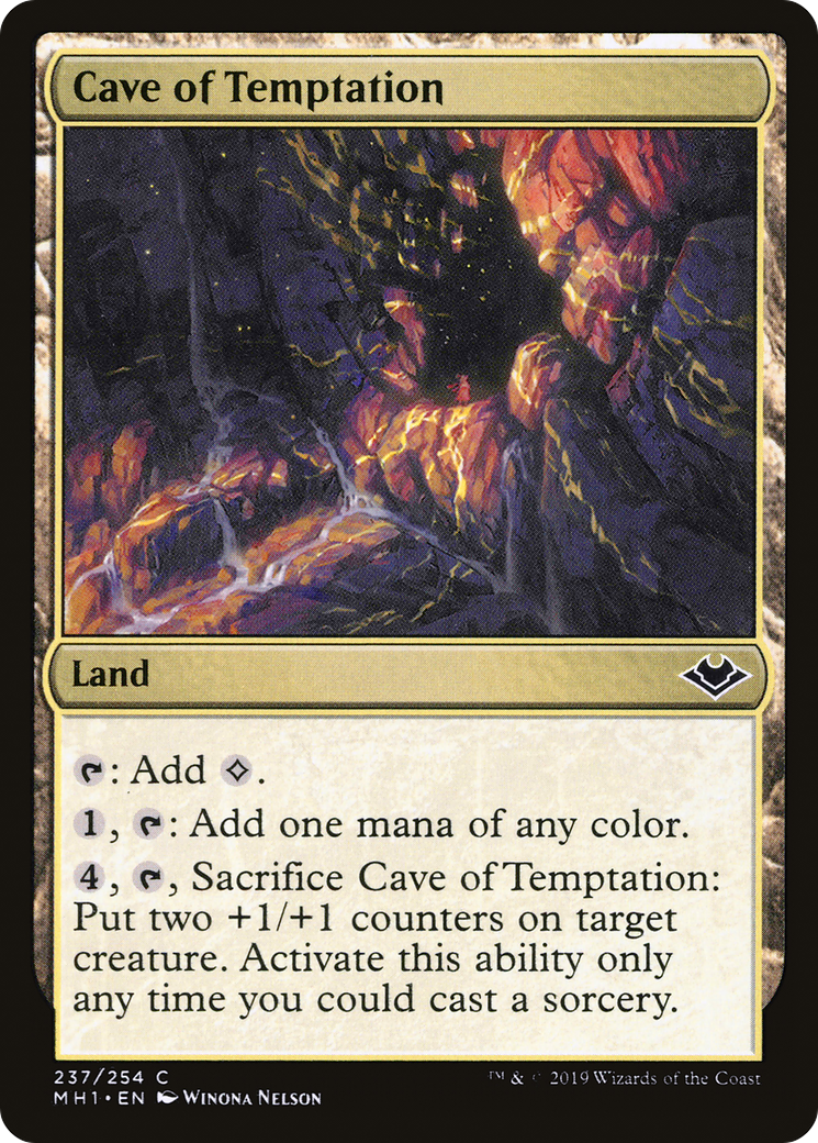 Image of Cave of Temptation (MH1-237) - Modern Horizons