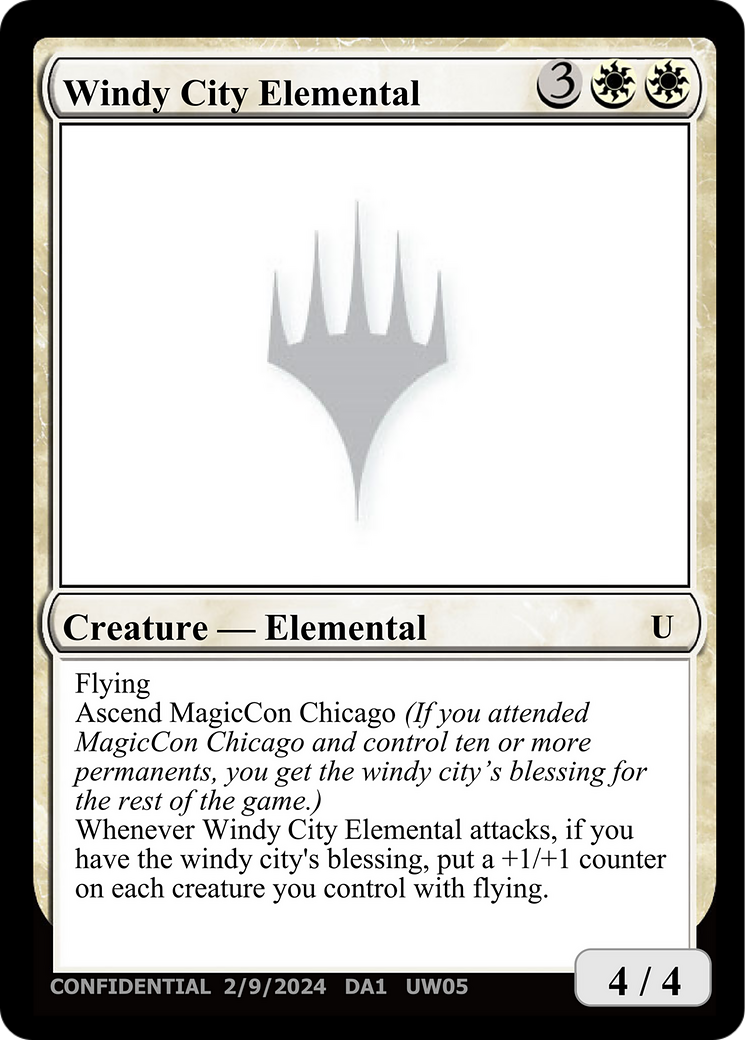 Image of Windy City Elemental (UNK-UW05B) - Unknown Event