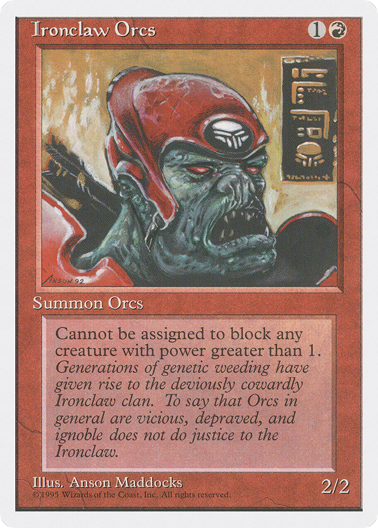 Image of Ironclaw Orcs (4ED-) - Fourth Edition