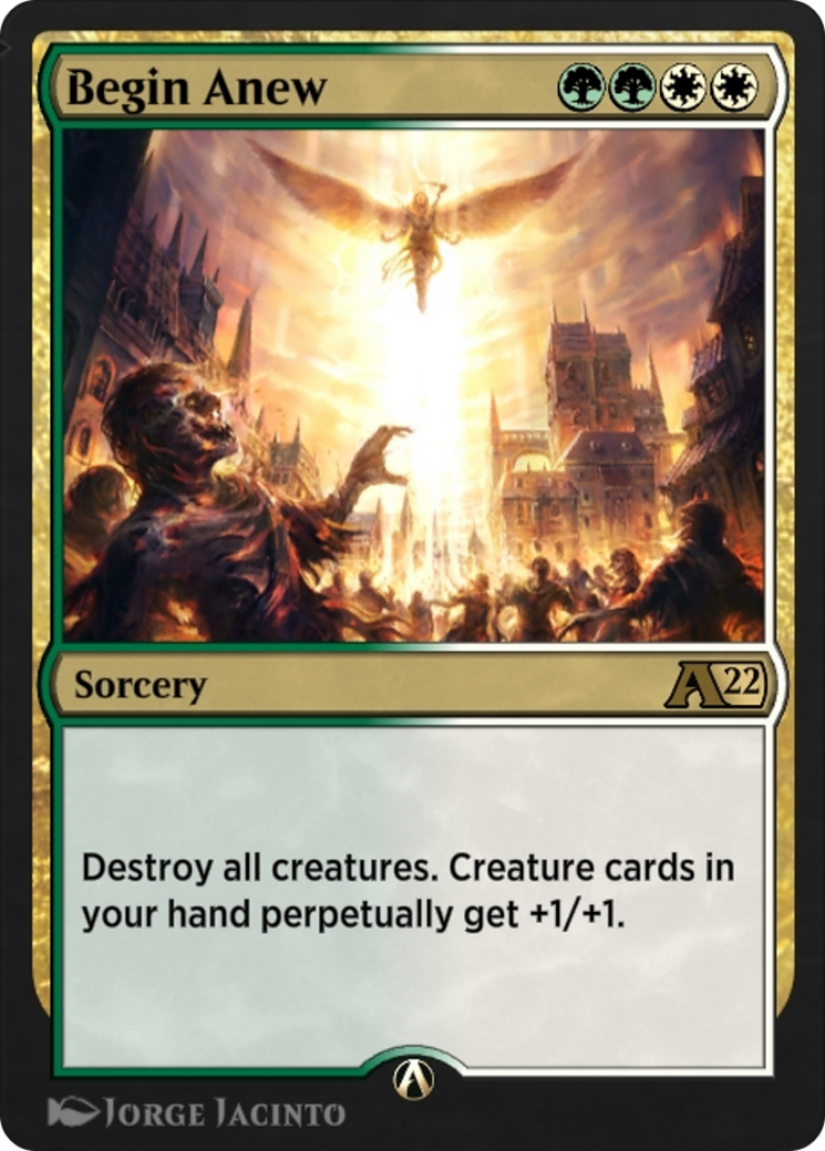 Image of Begin Anew (Y22-057) - Alchemy: Innistrad
