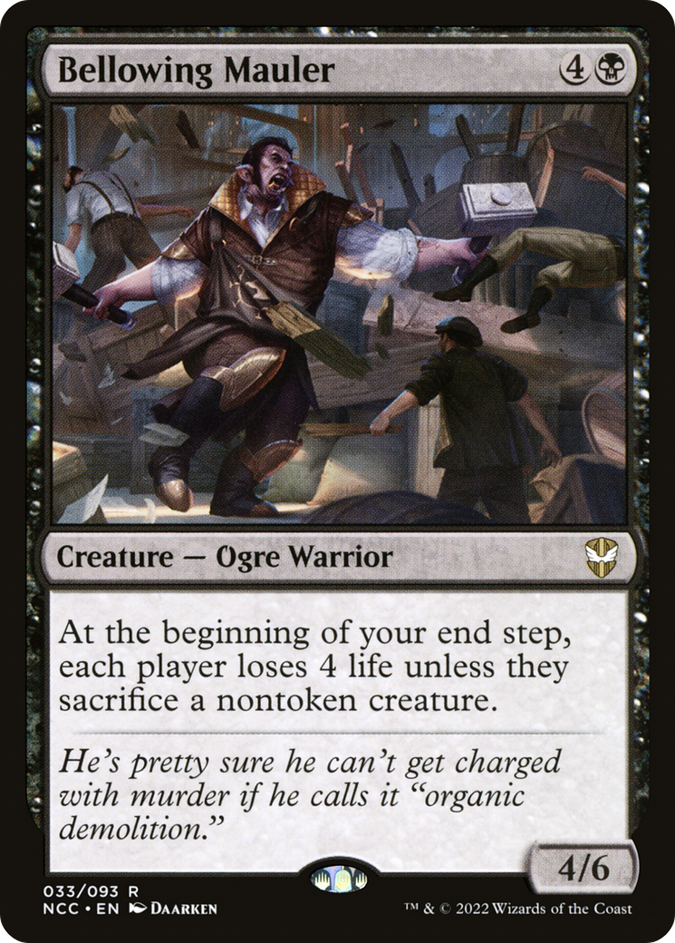 Image of Bellowing Mauler (NCC-033) - New Capenna Commander