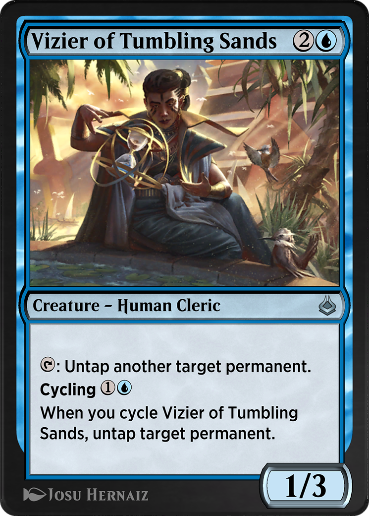Image of Vizier of Tumbling Sands (AKR-089) - Amonkhet Remastered