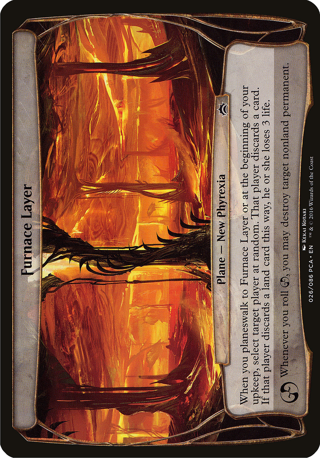 Image of Furnace Layer (Planechase Anthology) (OVER-) - Planechase Anthology Planes