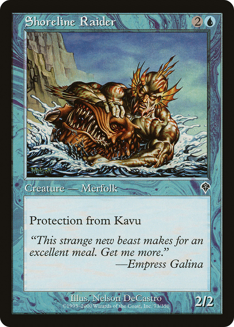 Image of Shoreline Raider (INV-073) - Invasion Foil