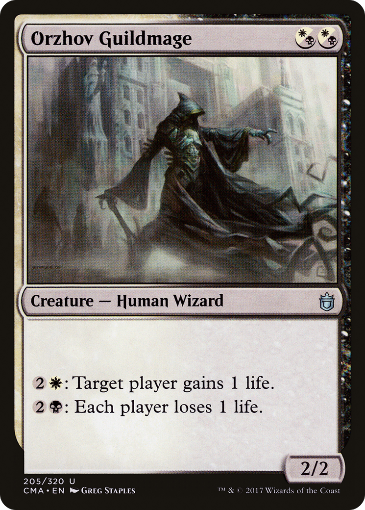 Image of Orzhov Guildmage (CMA-205) - Commander Anthology