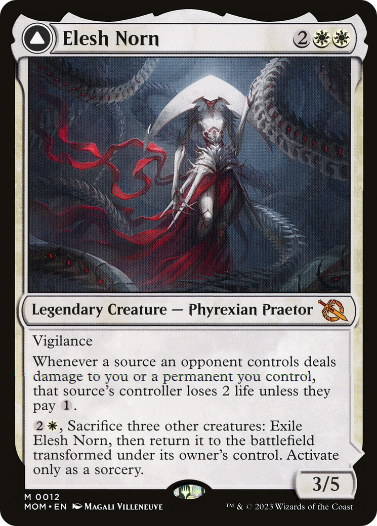 Image of Elesh Norn (MOM-012) - March of the Machine Foil