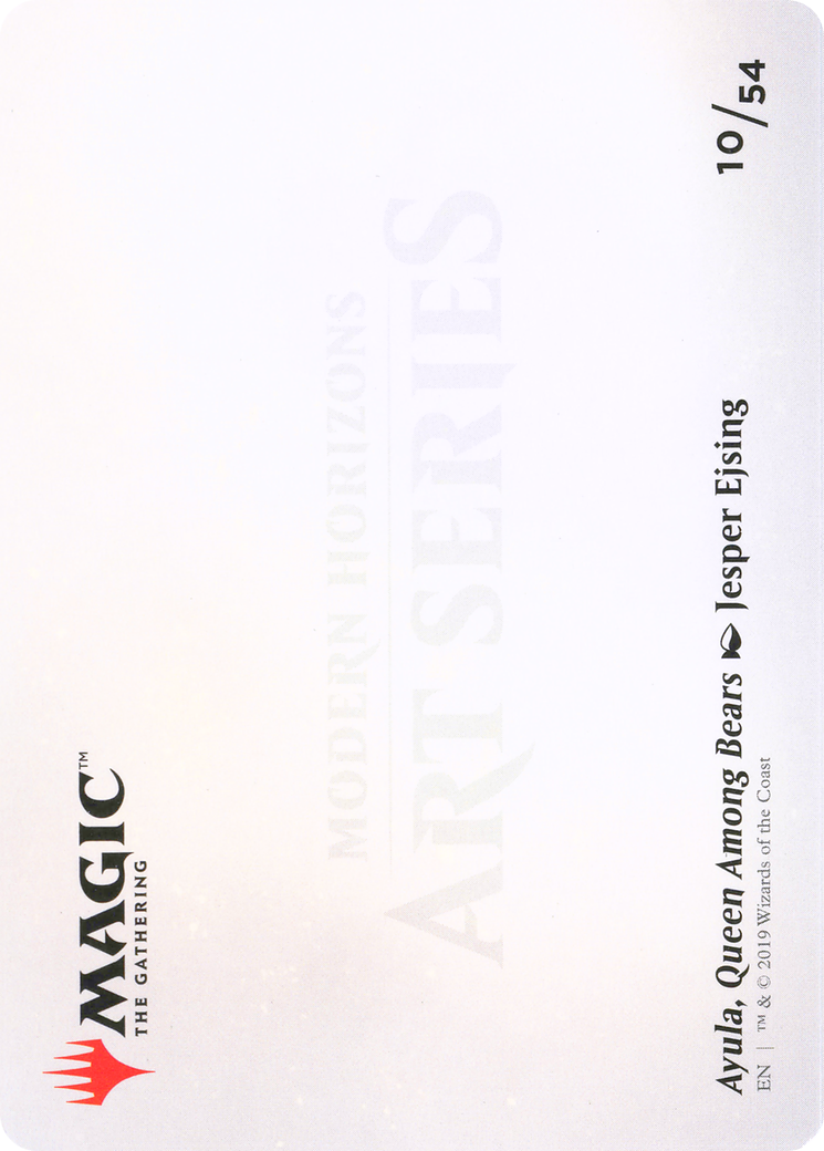 Image of Ayula, Queen Among Bears // Ayula, Queen Among Bears (AMH1-010) - Modern Horizons Art Series (Borderless)