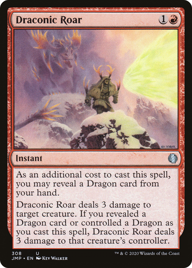 Image of Draconic Roar (JMP-308) - Jumpstart