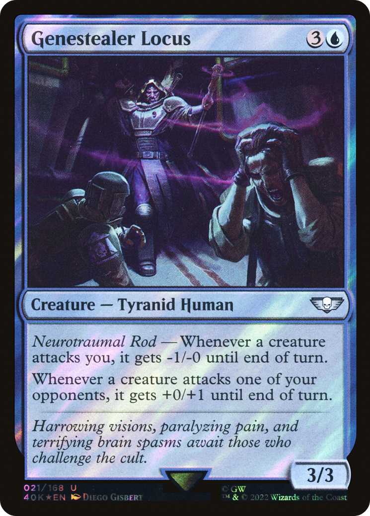 Image of Genestealer Locus (Surge Foil) (40K-021) - Warhammer 40,000 Commander Foil