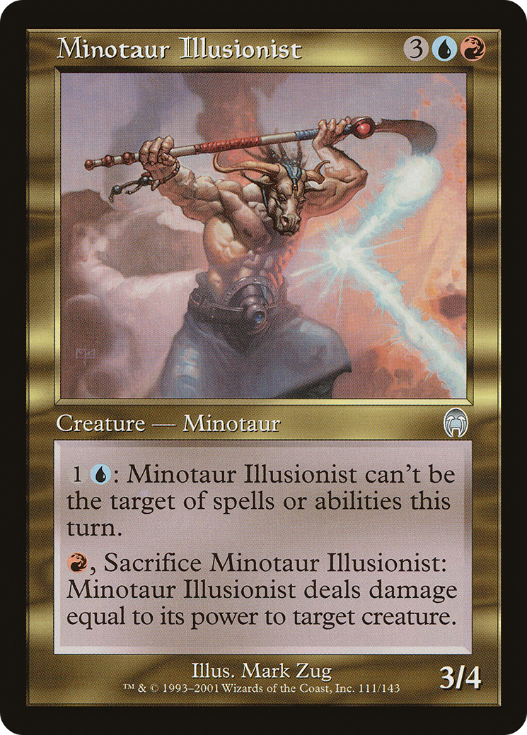 Image of Minotaur Illusionist (APC-111) - Apocalypse Foil