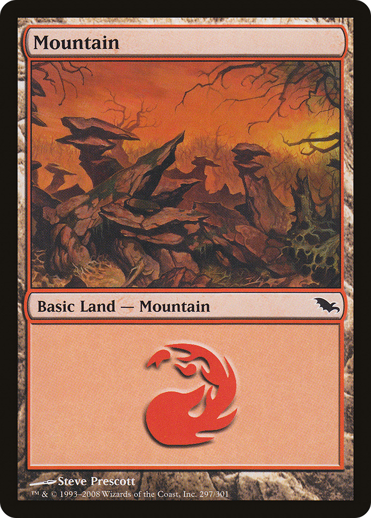 Image of Mountain (297) (SHM-297) - Shadowmoor