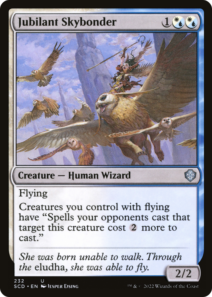 Image of Jubilant Skybonder (SCD-232) - Starter Commander Decks