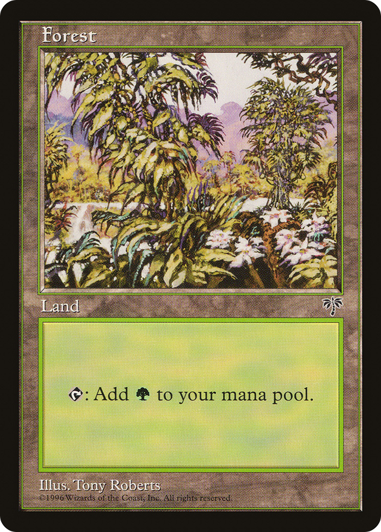 Image of Forest (White Flowers Right) (MIR-) - Mirage
