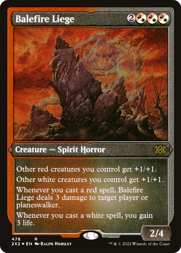 Image of Balefire Liege (2X2-478) - Double Masters 2022 Foil