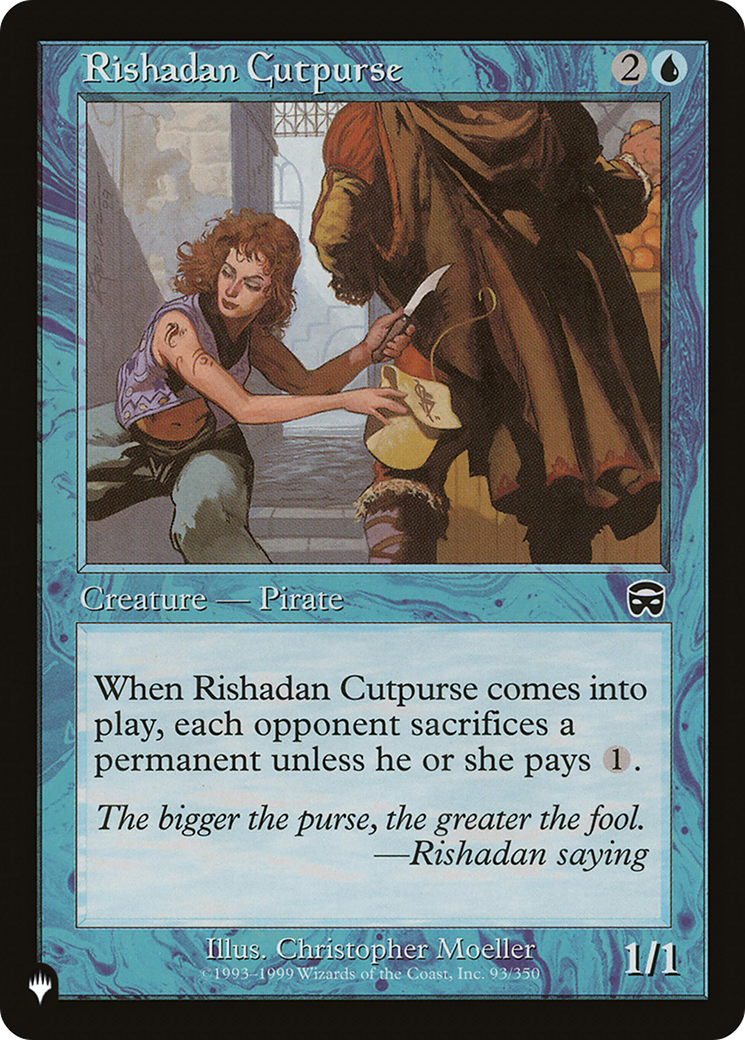 Image of Rishadan Cutpurse (LIST-MMQ-93) - The List
