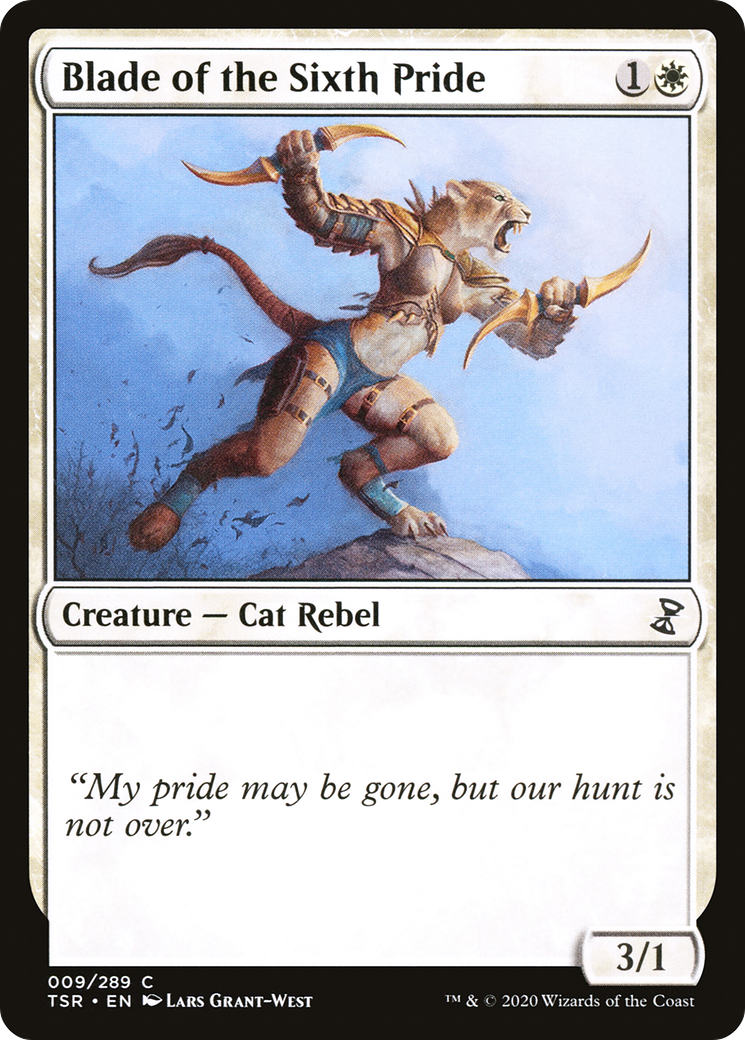 Image of Blade of the Sixth Pride (TSR-009) - Time Spiral Remastered