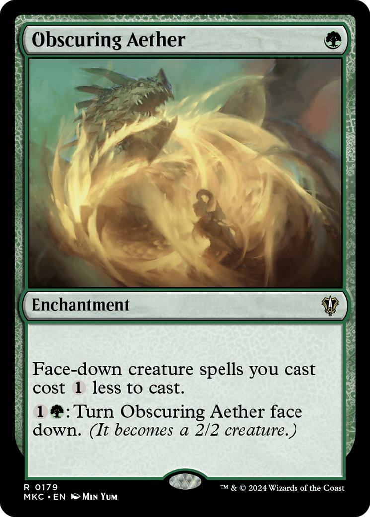 Image of Obscuring Aether (MKC-179) - Murders at Karlov Manor Commander