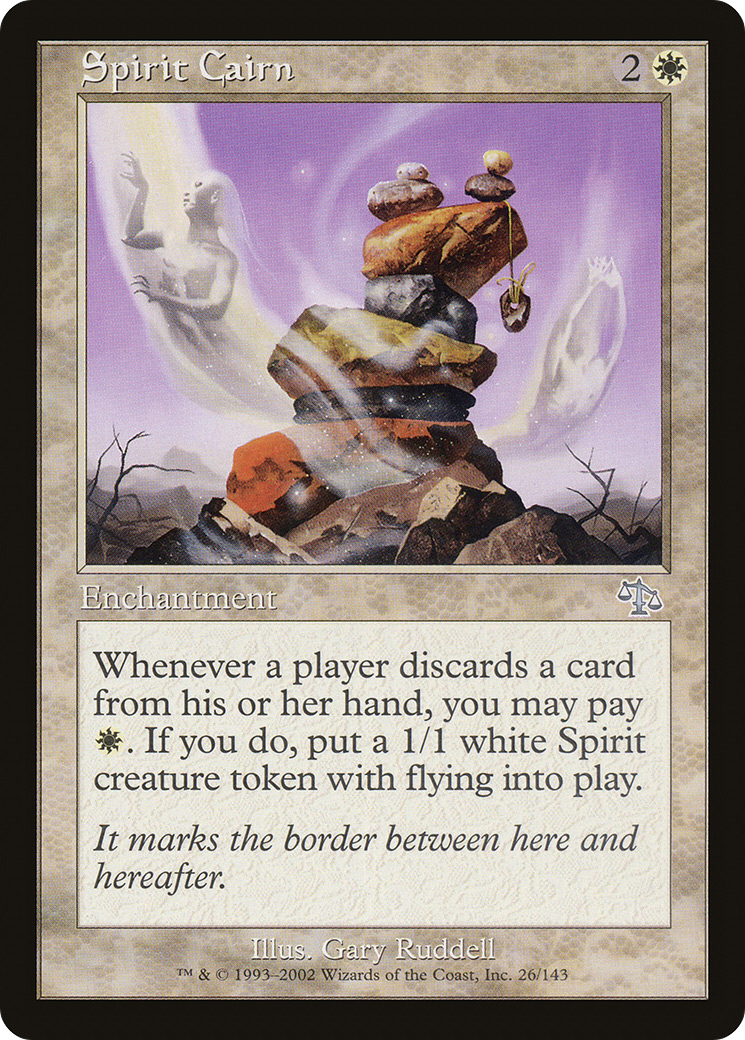 Image of Spirit Cairn (JUD-026) - Judgment Foil