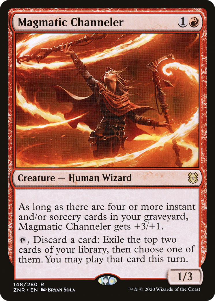 Image of Magmatic Channeler (ZNR-148) - Zendikar Rising Foil