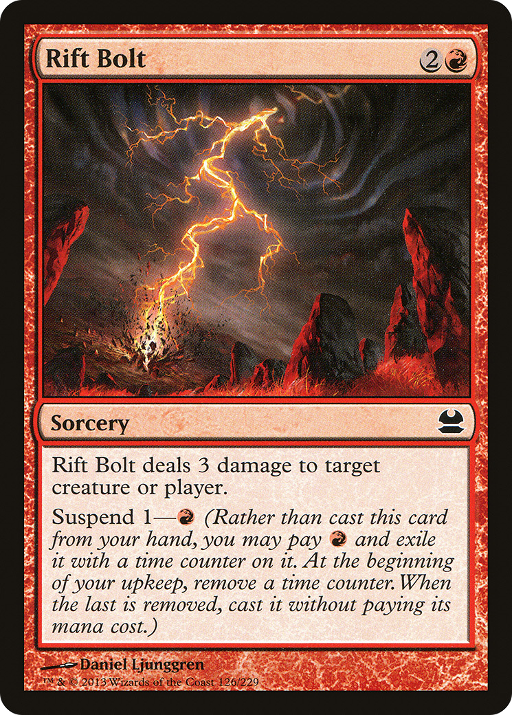 Image of Rift Bolt (MMA-126) - Modern Masters Foil