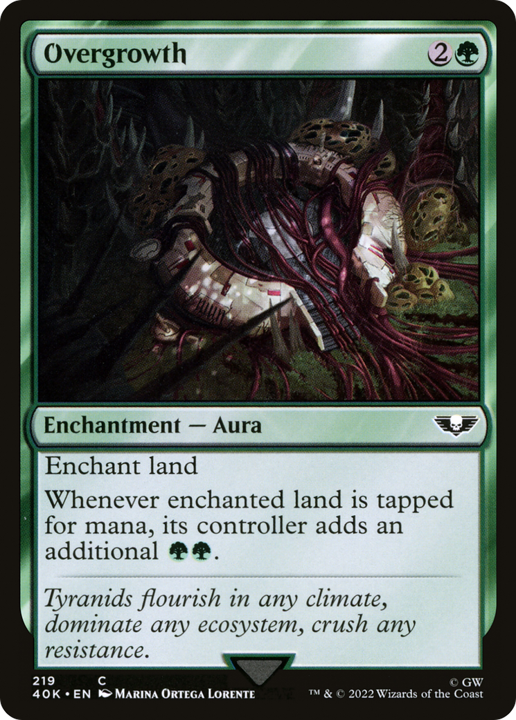Image of Overgrowth (40K-219) - Warhammer 40,000 Commander