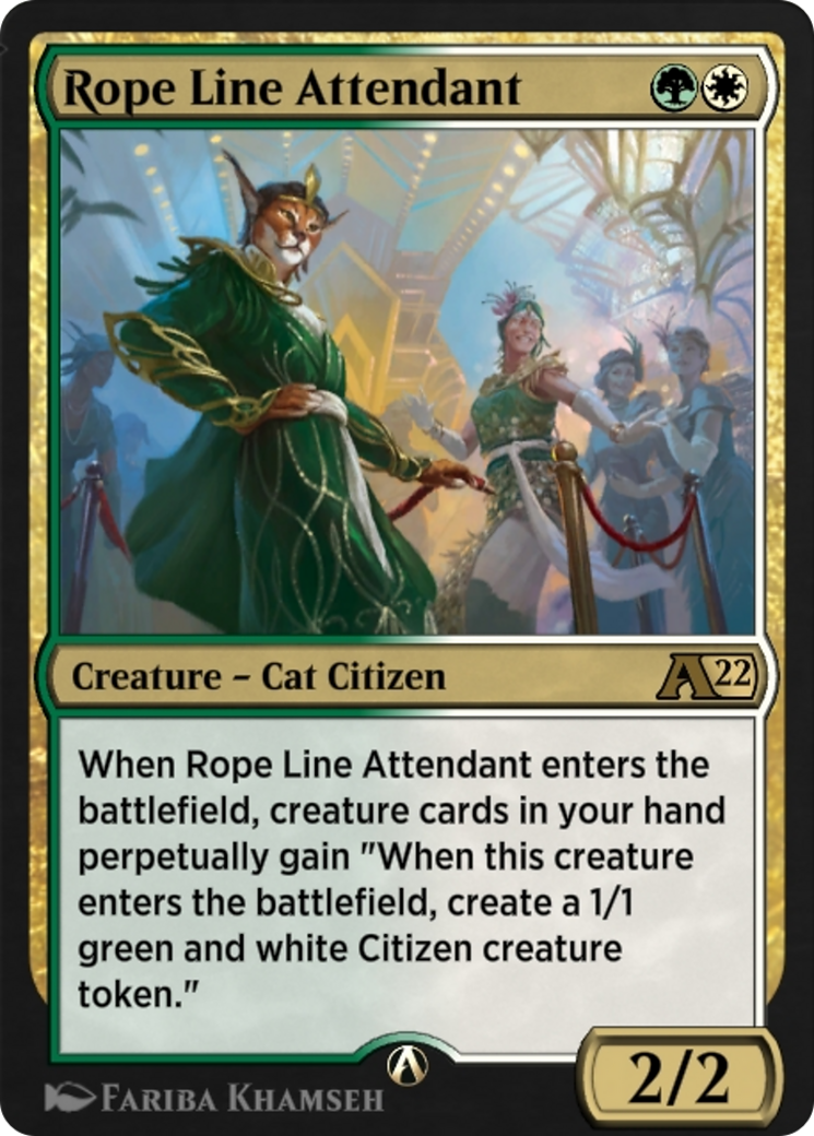 Image of Rope Line Attendant (YSNC-027) - Alchemy: New Capenna