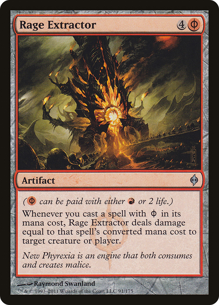 Image of Rage Extractor (NPH-091) - New Phyrexia Foil