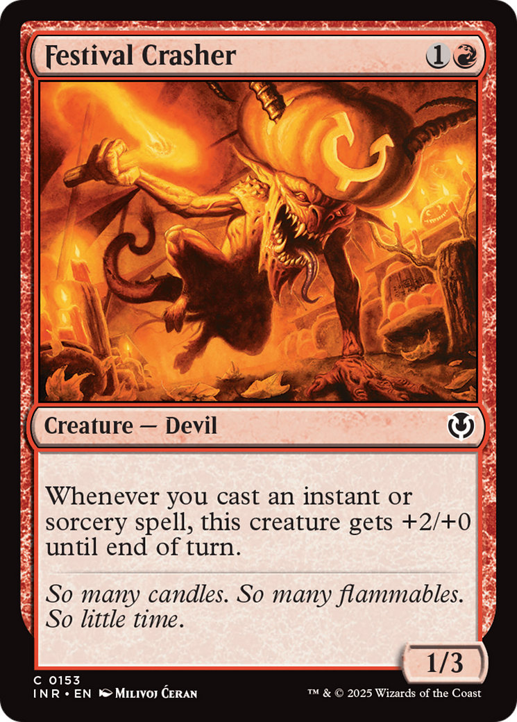 Image of Festival Crasher (INR-153) - Innistrad Remastered Foil