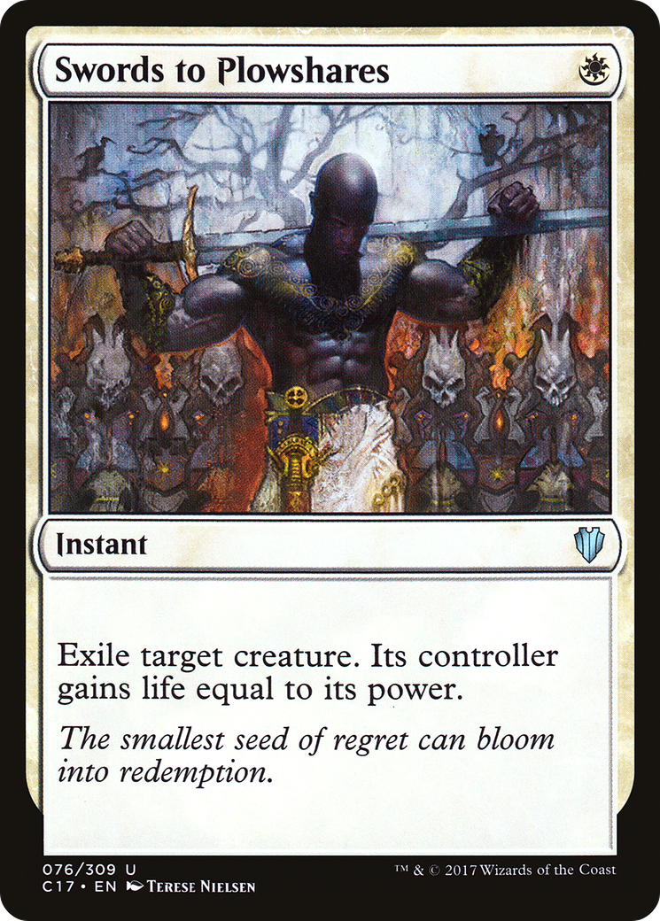 Image of Swords to Plowshares (C17-076) - Commander 2017