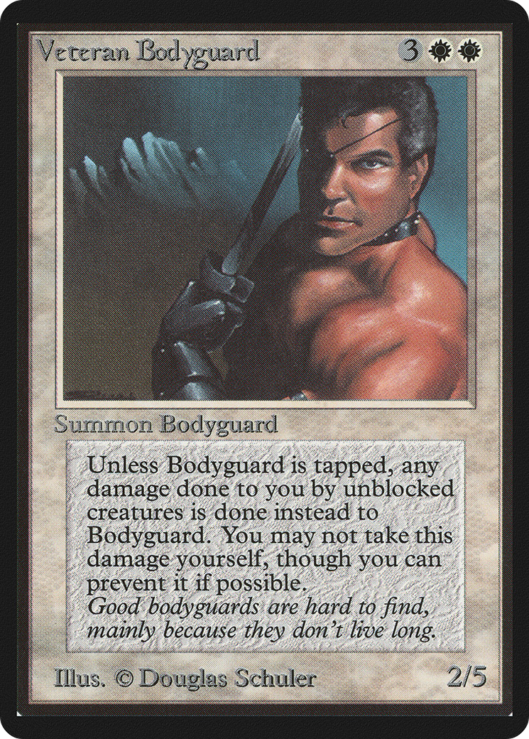 Image of Veteran Bodyguard (LEB-) - Limited Edition Beta