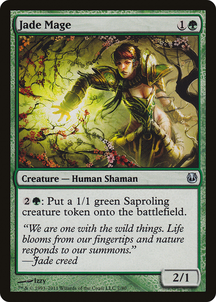 Image of Jade Mage (DDH-007) - Duel Decks: Ajani vs. Nicol Bolas