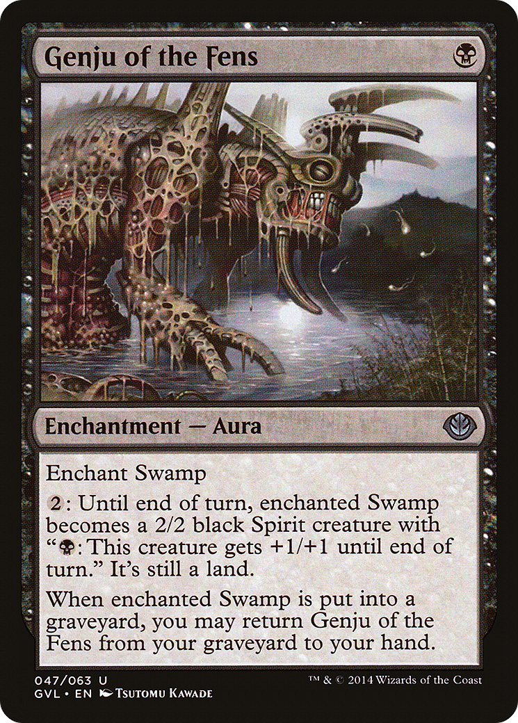Image of Genju of the Fens (DD3-) - Duel Decks Anthology: Garruk vs. Liliana