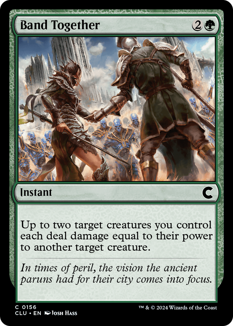 Image of Band Together (CLU-156) - Ravnica: Clue Edition