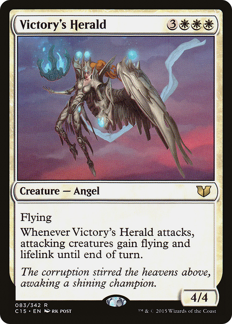 Image of Victory's Herald (C15-083) - Commander 2015
