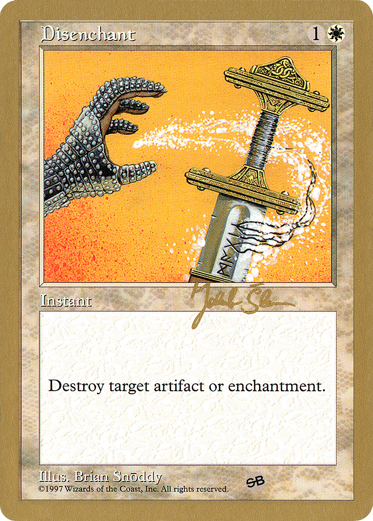 Image of Disenchant - 1997 Jakub Slemr (5ED) (SB) (WCD-) - World Championship Decks 1997
