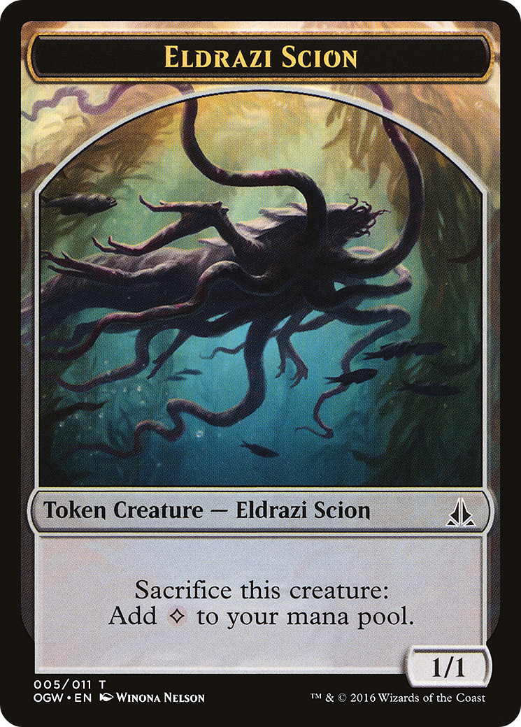 Image of Eldrazi Scion Token (005) (OGW-005) - Oath of the Gatewatch Tokens