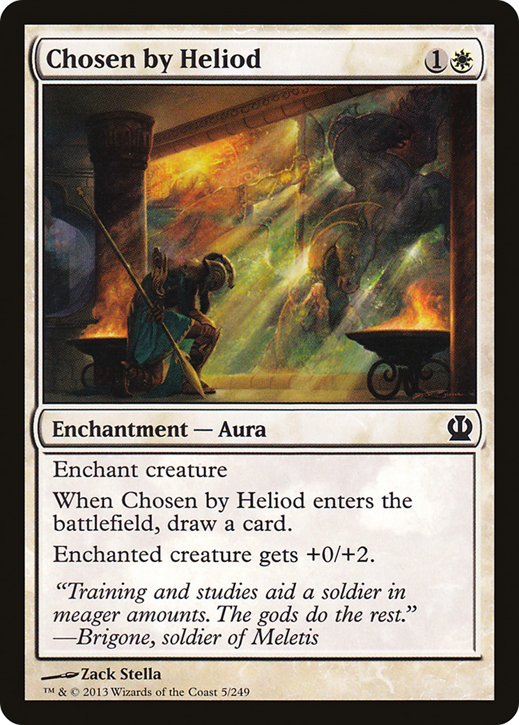 Image of Chosen by Heliod (THS-005) - Theros