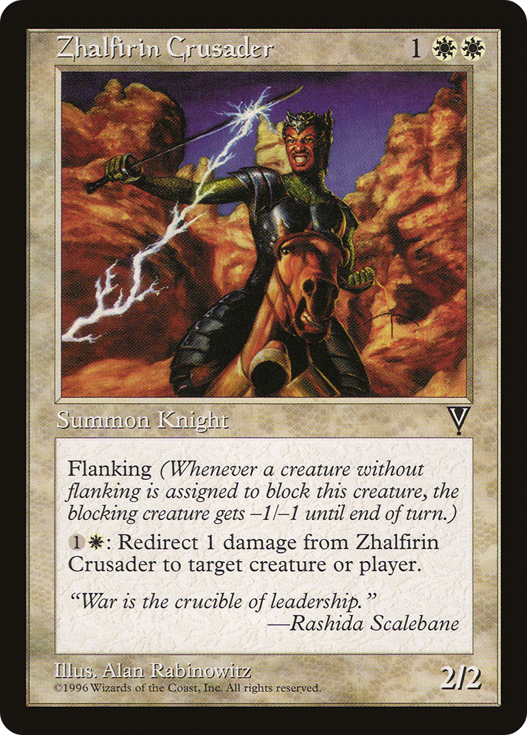 Image of Zhalfirin Crusader (VIS-) - Visions