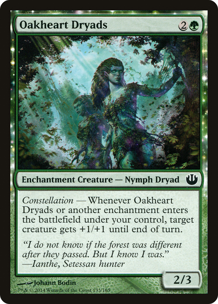 Image of Oakheart Dryads (JOU-133) - Journey into Nyx: (enchantment) Foil
