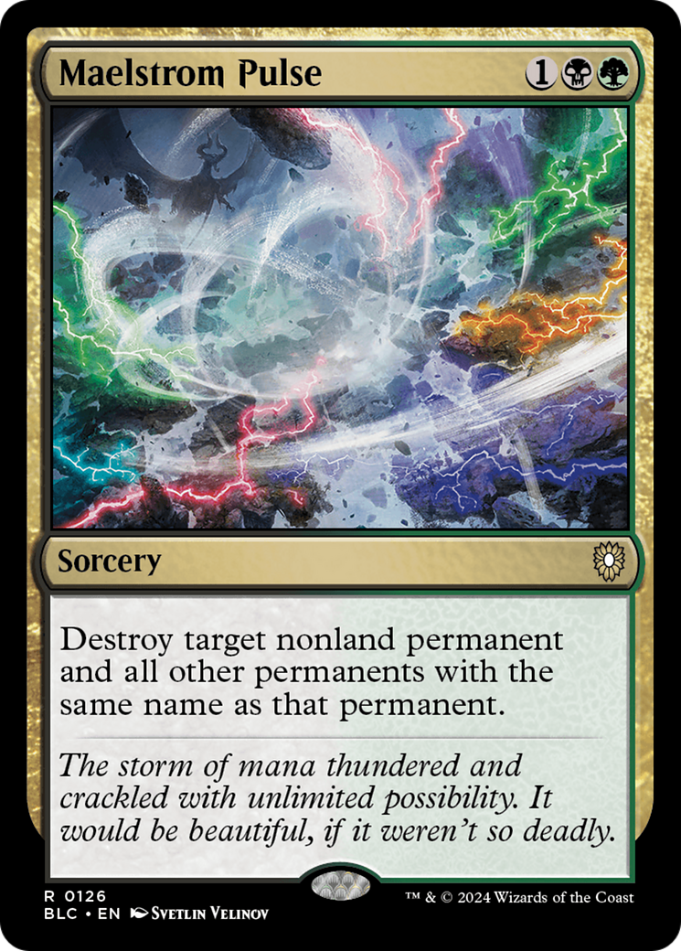 Image of Maelstrom Pulse (BLC-126) - Bloomburrow Commander