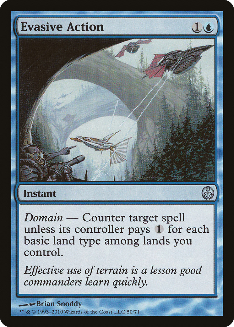 Image of Evasive Action (DDE-050) - Duel Decks: Phyrexia vs. the Coalition